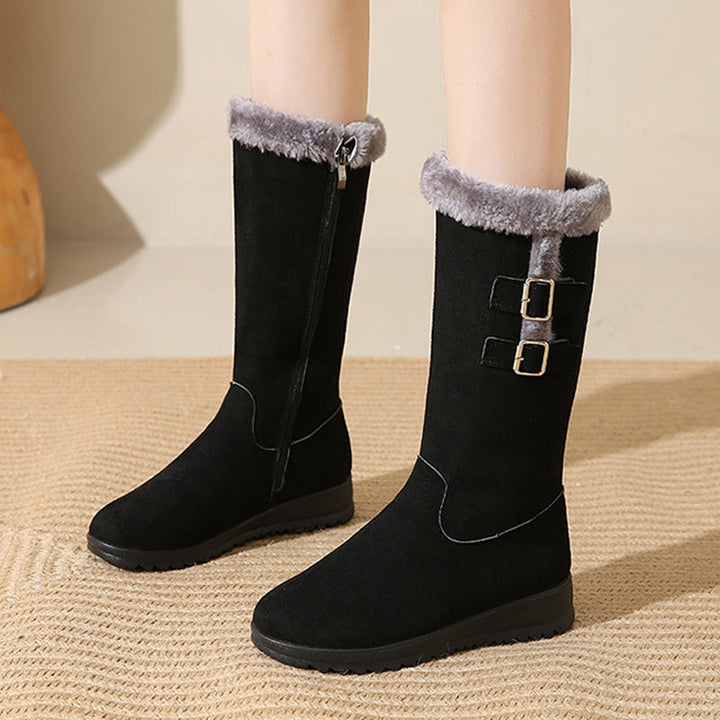 Limited Time – 70% DISCOUNT! Women's Mid-Calf Snow Boots, Warm & Stylish