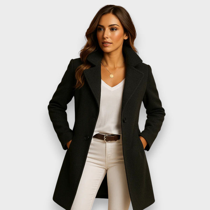 Amara™ | Elegant Wool Coat
